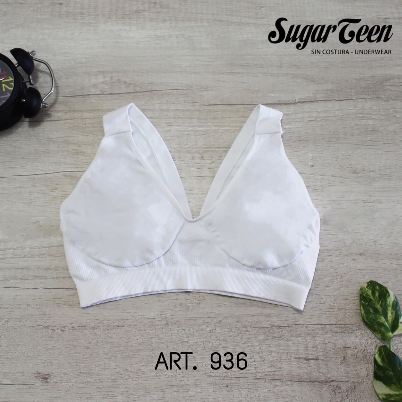 Corpiño clasic bretel en v seamless